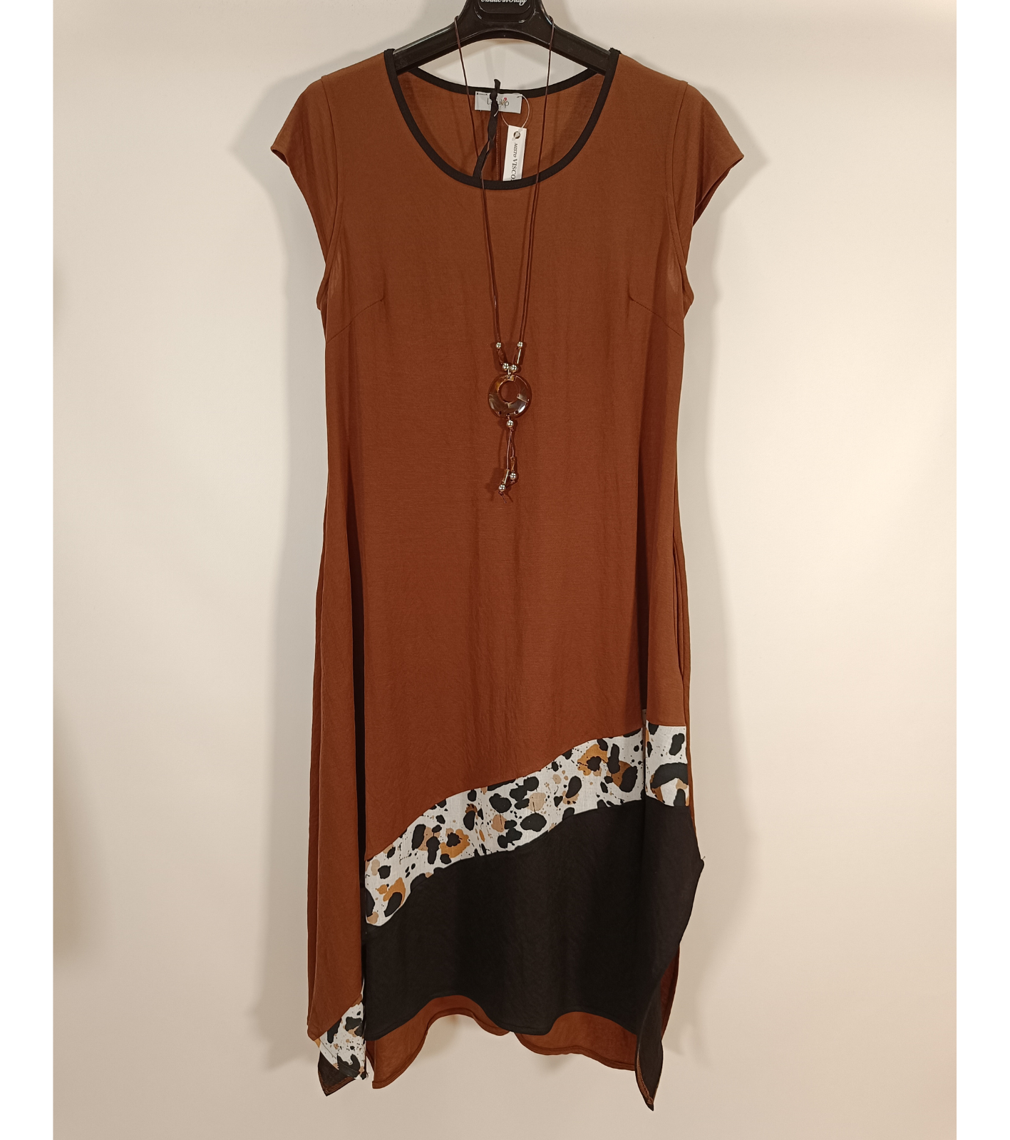 ABITO DONNA S/L E1067/AF Tellini S.r.l. Ingrosso Abbigliamento